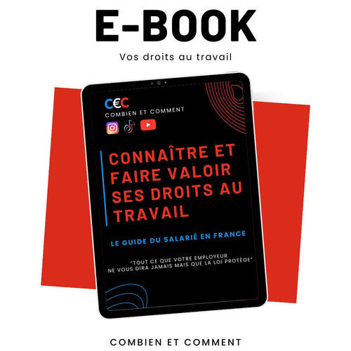 E-book - Doits au travail (2025)｜Combien et comment