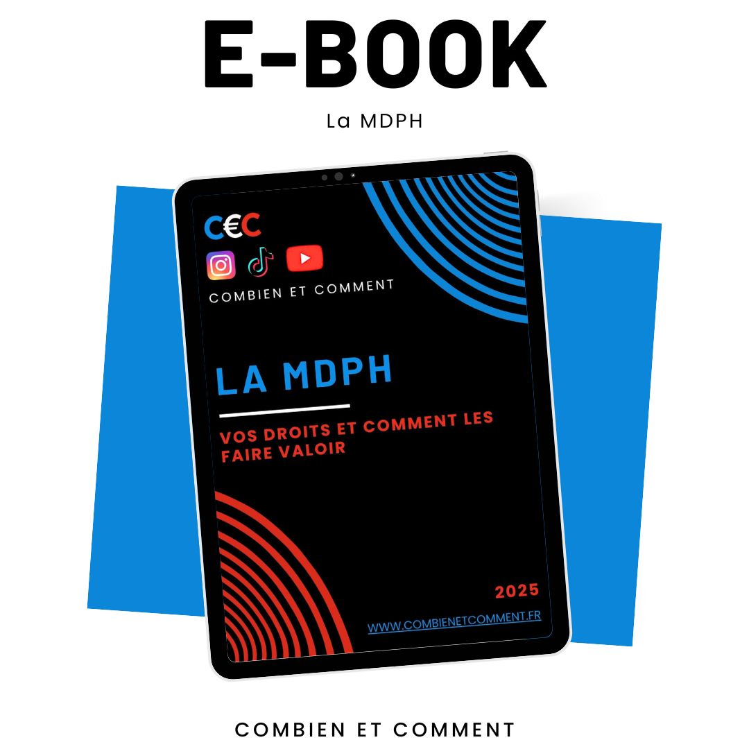 E-book - La MDPH  (2025)｜Combien et comment